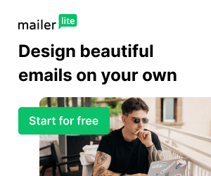 Design beautiful emails with MailerLite